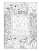 Creative Haven: Adorable Dogs Coloring Book-Softcover B6849638