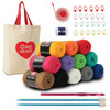 Red Heart Super Saver Super Yarn Stitchers Kit W/AccessoriesKIT004 - 073650081071