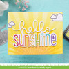 Lawn Cuts Custom Craft Die-Giant Hello Sunshine LF3140