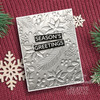 Creative Expressions 3D Embossing Folder 5"X7"-Nature's Christmas EF3D067