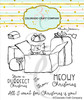 Colorado Craft Company Clear Stamps 4"X4"-Meowy ChristmasBy Anita Jeram C3AJ828 - 810043858281