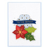 Spellbinders Etched Dies From The Christmas Collection-Stitched Poinsettia & Holly S41299