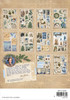 Studio Light Jenine's Mindful Art Die Cut Block Paper 20/Pkg-Nr. 64, Vintage Christmas AVCDCB64