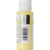 Delta Ceramcoat Acrylic Paint 2oz-Pale Yellow/Semi-Opaque 2000-2005