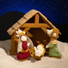 Bucilla 3-D Felt Applique Kit Set Of 5-Holy Family Nativity Scene 89656E