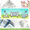 Lawn Fawn Clear Stamps 3"X4"-Eggstraordinary Easter Add-On LF3079