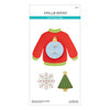 Spellbinders Etched Dies From The Christmas Collection-Stitched Christmas Sweater S7237 - 813233035820