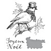 Spellbinders BetterPress Letterpress System Press Plate &Die-Joyeux Noel BP055