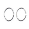 John Bead Jump Ring Oval 6x5mm 98/Pkg-Silver - 1401027 John Bead Jump Ring Oval 6x5mm 98/Pkg-Silver - 1401027