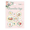Flowerish Double-Sided Cardstock Tags 9/Pkg-#01 P13FLO21 - 5905523082333