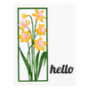 Spellbinders Etched Dies By Simon Hurley-Daffodil Frame Photosynthesis S41284