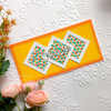 Creative Expressions Mini Layering Stencil 4"X3" 3/Pkg-Chaotic Order CEMLSCHA