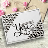 Creative Expressions Mini Layering Stencil 4"X3" 3/Pkg-Chaotic Order CEMLSCHA