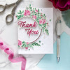 Pinkfresh Studio Stencils 4.25"X5.25" 5/Pkg-Circle Florals Layering PF194623