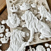 Finnabair Decor Moulds 5"X8"X8mm-Regal Lions - 969547 Finnabair Decor Moulds 5"X8"X8mm-Regal Lions - 969547