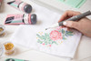 Sizzix Making Tool Layered Stencil 6"X6" By Olivia Rose-Floral Borders - 665875