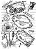 Woodware Clear Stamps 4"X6"-Label Page FRS993