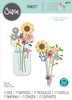 Sizzix Thinlits Dies By Lisa Jones 17/Pkg-Summer Bouquet 666218 - 630454284024