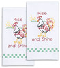 Jack Dempsey Stamped Decorative Hand Towel Pair 17"X28"-Rise And Shine 320 734