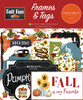 Carta Bella Cardstock Ephemera-Frames & Tags, Fall Fun FF326025 - 691835212012