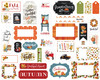 Carta Bella Cardstock Ephemera-Frames & Tags, Fall Fun FF326025