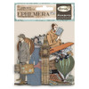 Stamperia Cardstock Ephemera Adhesive Paper Cut Outs-Around The World DFLCT21 - 5993110027966