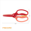 Fiskars Preschool Kids' Training Scissors-Red 1067-040