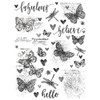 Simple Vintage Essentials Rub-Ons-Butterflies - SVE20426 Simple Vintage Essentials Rub-Ons-Butterflies - SVE20426
