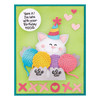 Stampendous Etched Dies-Kitty Hugs S5587