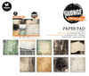 Studio Light Grunge Paper Pad 8"X8" 36/Pkg-Nr. 110, Grunge Papers LGRPP110