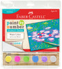 Faber-Castell Museum Series Paint By Number Kit 6"X8"-Water Lilies PBNMS-14350 - 092633315149