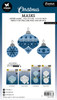 2 Pack - Studio Light Essentials Stencil 5.90"X8.25"-Nr. 218, Christmas Balls - SMASK218