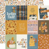 25 Pack Acorn Lane Double-Sided Cardstock 12"X12"-3"x4" Elements SSAL12-21012 - 810112385366