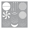 3 Pack Spellbinders Stencil-Balloon Bouquet STN060