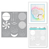 3 Pack Spellbinders Stencil-Balloon Bouquet STN060