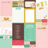 25 Pack What's Cookin'? Double-Sided Cardstock 12"X12"-Journal Elements SSWC12-21111