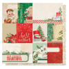 25 Pack Holiday Charm Double-Sided Cardstock 12"X12"-Believe HOLC12-4302 - 709388343029