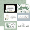 25 Pack Wedding Bells Double-Sided Cardstock 12"X12"-6"x4" Journaling Cards WBL12-5012 - 691835249513