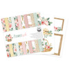 2 Pack P13 Double-Sided Paper Pad 6"X6"-Flowerish P13FLO09