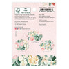 4 Pack Flowerish Double-Sided Cardstock Tags 6/Pkg-#04 P13FLO24