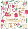 10 Pack Santa's Workshop Double-Sided Cardstock 12"x12'-#07 P13SAN07