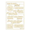 3 Pack - Flowerish Light Chipboard Embellishments 4"x6"-10/Pkg - P13FLO55