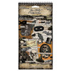 2 Pack Tim Holtz Idea-Ology Sticker Book-Halloween TH94335 - 040861943351