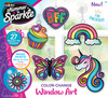 4 Pack - Cra-Z-Art Shimmer 'N Sparkle Color Changing Window Art Kit- - 179854 - 884920179851