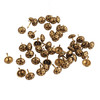 3 Pack - Realeather(R) Crafts Furniture Tack Hammered 48/Pkg-Antique Brass - BHT00-48