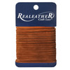 3 Pack - Realeather(R) Crafts Suede Lace 1/8"X8yd-Medium Brown - SOS08-2002 - 870192000634 3 Pack - Realeather(R) Crafts Suede Lace 1/8"X8yd-Medium Brown - SOS08-2002 - 870192000634