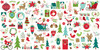 2 Pack Bella Blvd Cardstock Ephemera-Icons, Merry Little Christmas BB2829