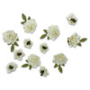 49 And Market Florets Paper Flowers-Cream 49FMF-40377