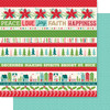 25 Pack Merry Little Christmas Double-Sided Cardstock 12"X12"-Merry Little Christmas Borders BBMLC12-2825 - 819812015733
