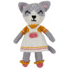 4 Pack Fabric Editions Crochet Kit-Cat #2 5"X8.5"X3" CROCHKT-CAT2